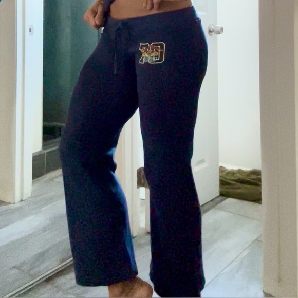 RARE Y2K Roxy vintage low rise flare sweatpants - Picture 8 of 12